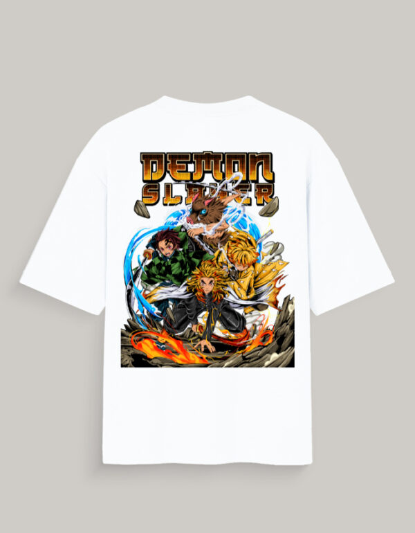 Demon Slayer Unisex Oversized Graphic T-Shirt