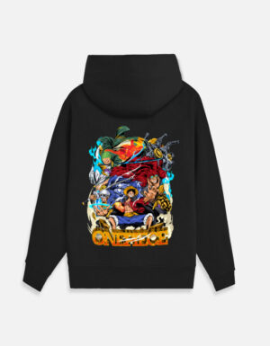 One Piece Unisex Zipper Hoodie