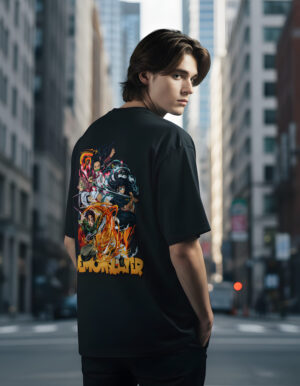 Demon Slayer Unisex Oversized Graphic T-Shirt