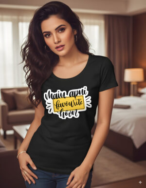 Main Apni Fav Women's Graphic T-Shirt